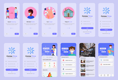 Corona Virus App design mobile app mobile ui ui ui design ux
