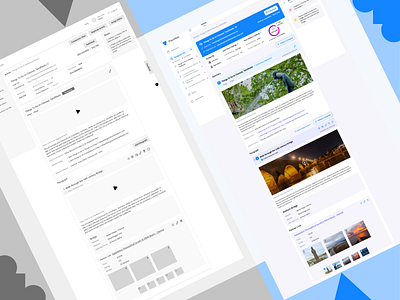 Homepage blog branding card cards ui errors icon landingpage typography ui design wireframe