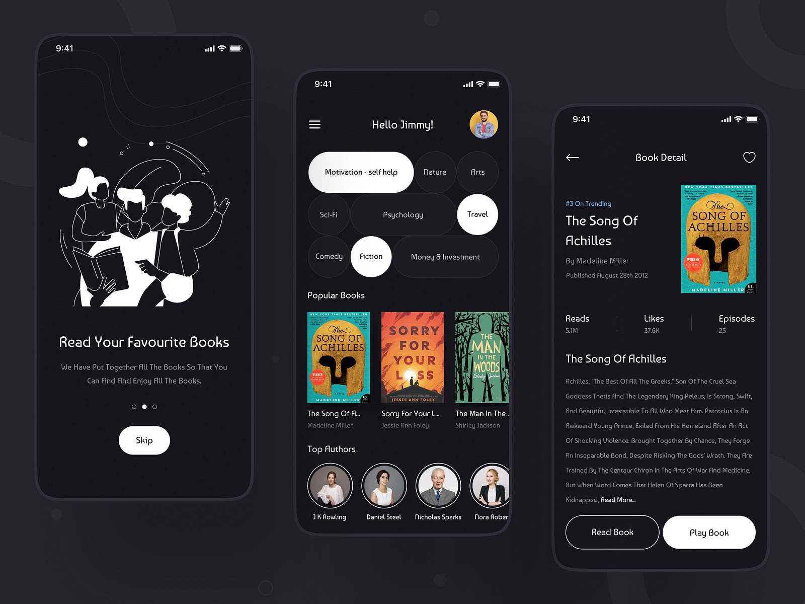 E-book App by MindInventory UI/UX for MindInventory on Dribbble