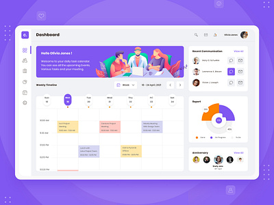 Appointment Calendar appointment appointment booking appointment booking app appointments dashboard dashboard app dashboard design dashboard template dashboard ui homepage template web page