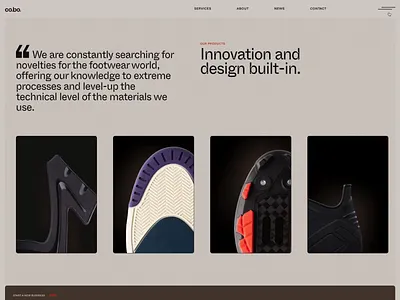 Cobo© – Menu Animation 3d animation inspiration menu motion trend ui web webgl