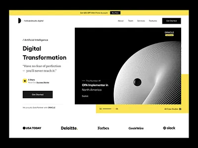 Website agency card ui clean client design header hero illustration landing page menu product design slider typography ui ui ux user experience ux web ui website yellow