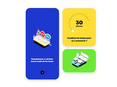 Ocodigo - Onboarding agency animation app brand identity branding illustration isometric me mobile motion ui ux