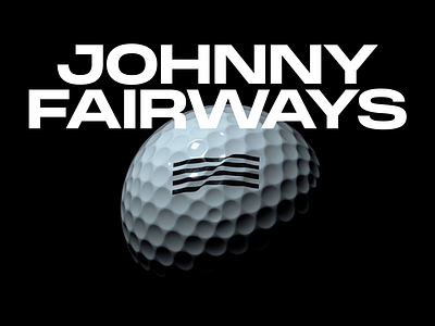 Johnny Fairways — Visual Identity 3d brand brand guidelines branding logo motion branding motion graphics typography visual identity