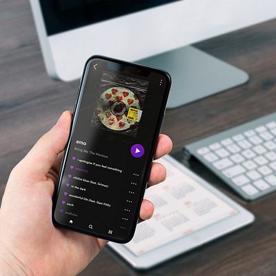 Spotify App Redesign adobexd app design france french graphicdesign spotify ui