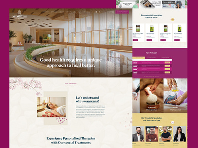 Personalized Therapies Center app designer flat design landing page design logo meditation app meditation center website meditation website mobile app package packages ui plans design relax spa salon landing page spa app spa website therapies center website therapies treatment website ui design website design wellness center