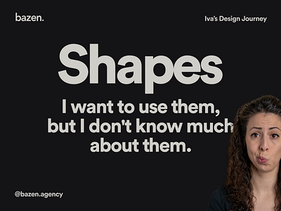 Design Tip - Shapes bazen agency daily ui dailyui dailyuichallenge design element design elements design tip design tips shape elements shapes ui ui design uidesign uiux ux ux design uxdesign