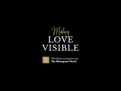 Making love visible bride calligraphy groom hand lettering handwriting hochzeits hochzeitsmonogramm illustrator initialen initials marriage monogram monogramm monogramworld template vector wedding wedding monogram