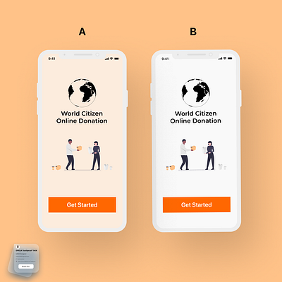 Donation Splashscreen app design designs figmaafrica figmadesign product design splash ui uiux ux