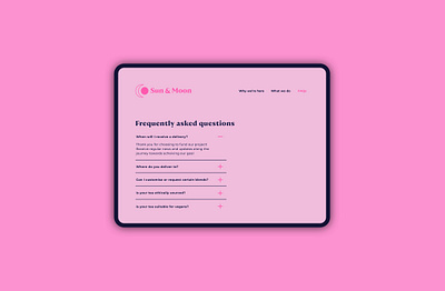 092 #DailyUI FAQs app design branding dailyui dailyuichallenge design faqs frequently asked questions illustration digital millenialpink ui ui design ux