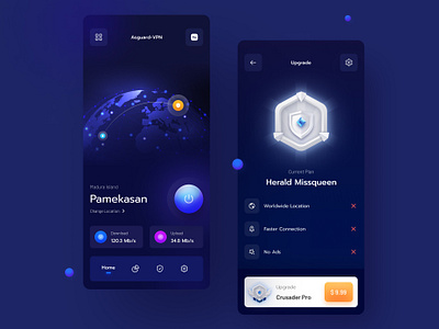 Asguard VPN 🌏 anonymous connection dark dark app dark ui download ip address location network networking networks private save upgrade upload utilities utility virtual vpn vpn app