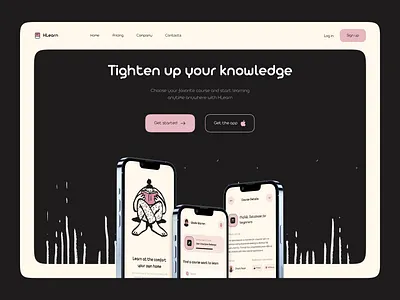 HLearn - Website & Mobile App Design clean daily task illustartion ios minimal mobile app mobile design product design reminder saas schedule task task app task manager todo todo app todo list ui design web app website