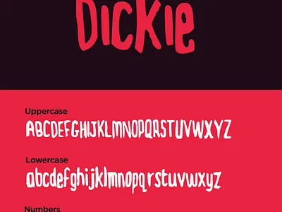 Dickie Free Font design download download free font free script typography