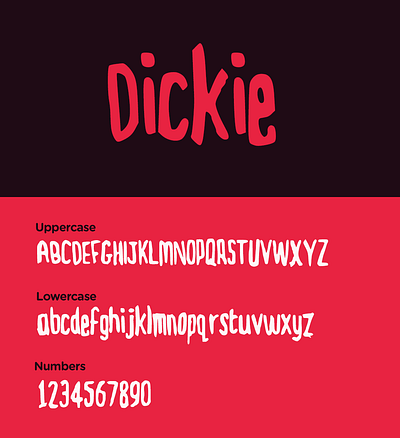 Dickie Free Font design download download free font free script typography