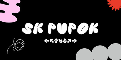 SK Pupok Free Font design download download free font font free typography