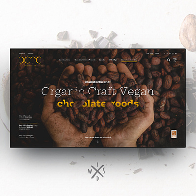 WooCommerce Theme for Chocolate Manufacturer design ui ui design website layout woocommerce wordpress