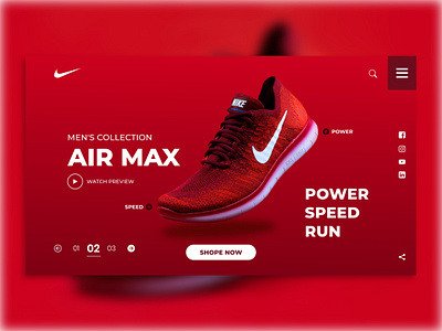 6 adobexd design ecommerce design inspiration inspiration design nike air nike product nike running nike shoes nike website shoes website ui uidesign uiux webdesign website design