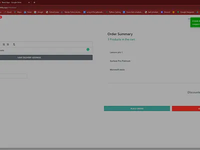 Checkout Page frontend frontend development html css html5 reactjs responsive web design website website design