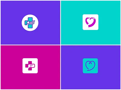 Chat Doctor branding chat doctor icon logo medical messenger vector