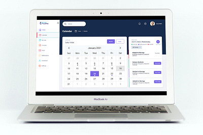 Plan Alpha Dashboard adobe xd design flat ui