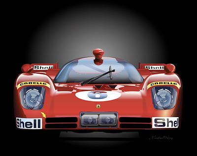 Ferrari 512 Update 4 adobe illustrator design ferrari 512 illustration motorsports nave creative vector