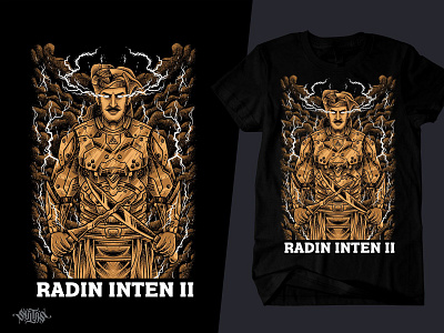 RADIN INTEN II art artist artwork clothing illustration illustration art illustrator indonesia indonesia designer indonesian merchandise merchandise design tshirt tshirt art tshirt design vector vector art vector illustration