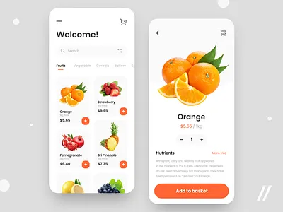 Food Ordering Service App app design food food and drink food app foodtech illustration ingridients mobile mvp online order order food platform purrweb react native restaurant startup ui ux