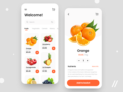 Food Ordering Service App app design food food and drink food app foodtech illustration ingridients mobile mvp online order order food platform purrweb react native restaurant startup ui ux