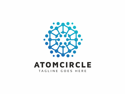 Atom Circle Logo app atom atomic bio business cancer chemistry circle energy genealogy genetic genetic engineering globe green lab laboratory logo microbiology molecule nuclear