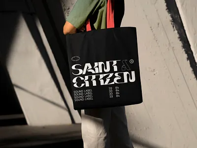 Saint & Citizen Records brand branding logo record label typography