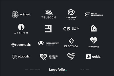 Logofolio_first art brandidentity branding creative design designs graphicdesign illustrator logo logodesign logofolio logotype marketing portfolio typography ui ux vector vectorart