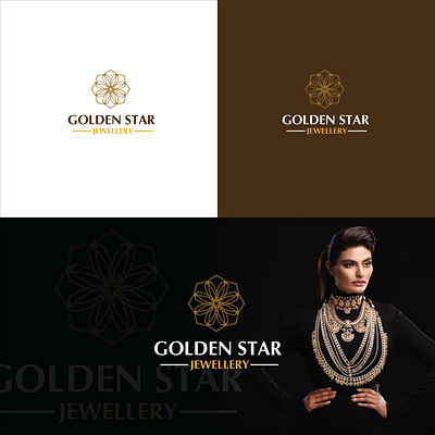 Golden star jewellery