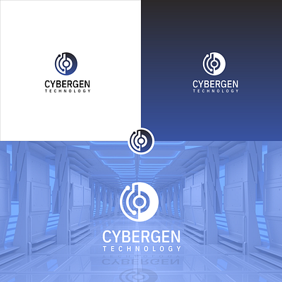 Cyber Gen 01 logo logo design logo design concept