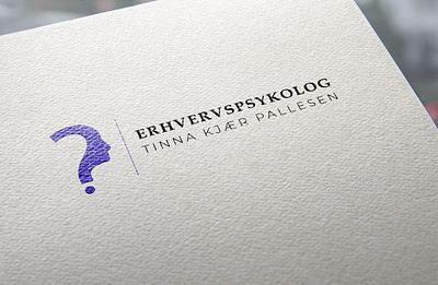 Erhvervspsykolog logo consulent denmark grafisk design logo logo design logodesign odense