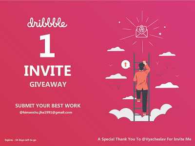 Dribbble Invite design dribbble dribbble best shot dribbble invite dribble giveaway giveaway illustraion illustrator invitation invite offers