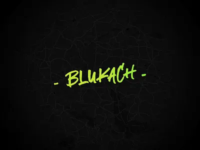 Blukach youtube channel logo animation animation blukach cycling dark logo map trips yellow