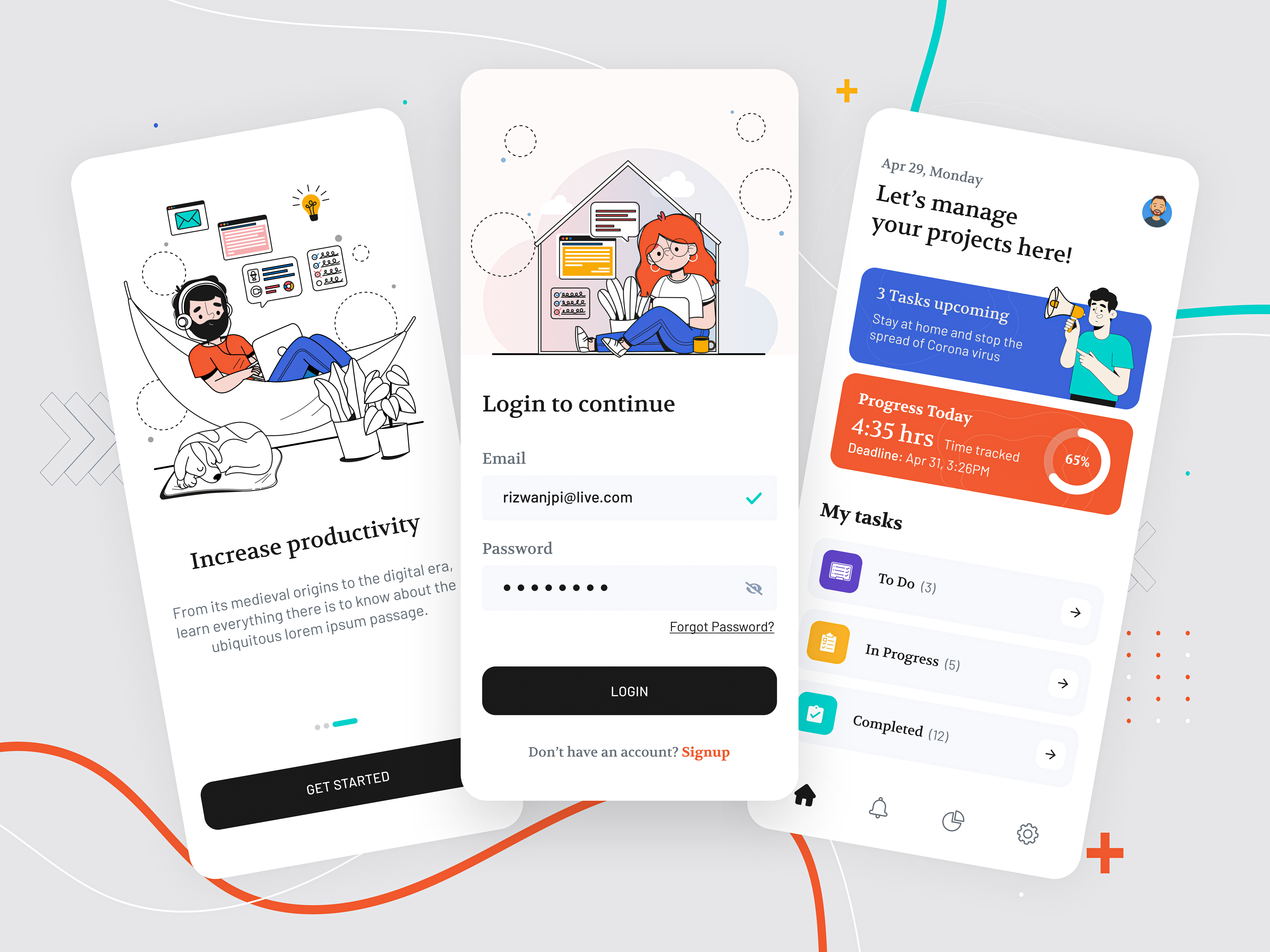 Example of Mobile App UI/UX Design In Figma