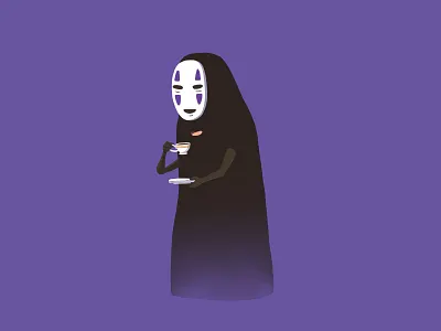 faceless art chihiro digital digital illustration digital painting fanart illustration illustrations procreate