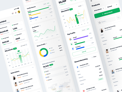 Salesline - Analytics Dashboard UI Kit analytic branding chart design management mobile mobile design project responsive sales sales analytics transaction ui ui kit ui8 uidesign uikit ux