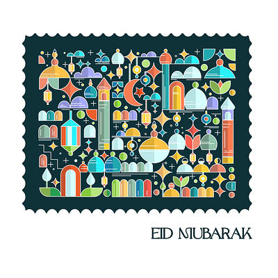 Eid Mubarak branding branding design corporate design design eid21 illustration logo design minimal minimal design