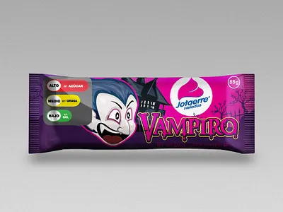 Helado Vampiro branding helado ice cream ilustration packaging packagingdesign packagingpro