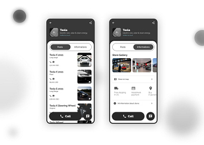 Classified Ads App - Store Page android app classified ads product design ui user experience ux