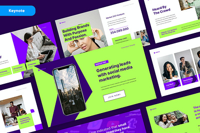 VISIOUS Multipurpose Template clean colorful company corporate google slides keynote modern multipurpose multipurpose template photography pitch deck portfolio powerpoint presentation studio template unique web design web development website