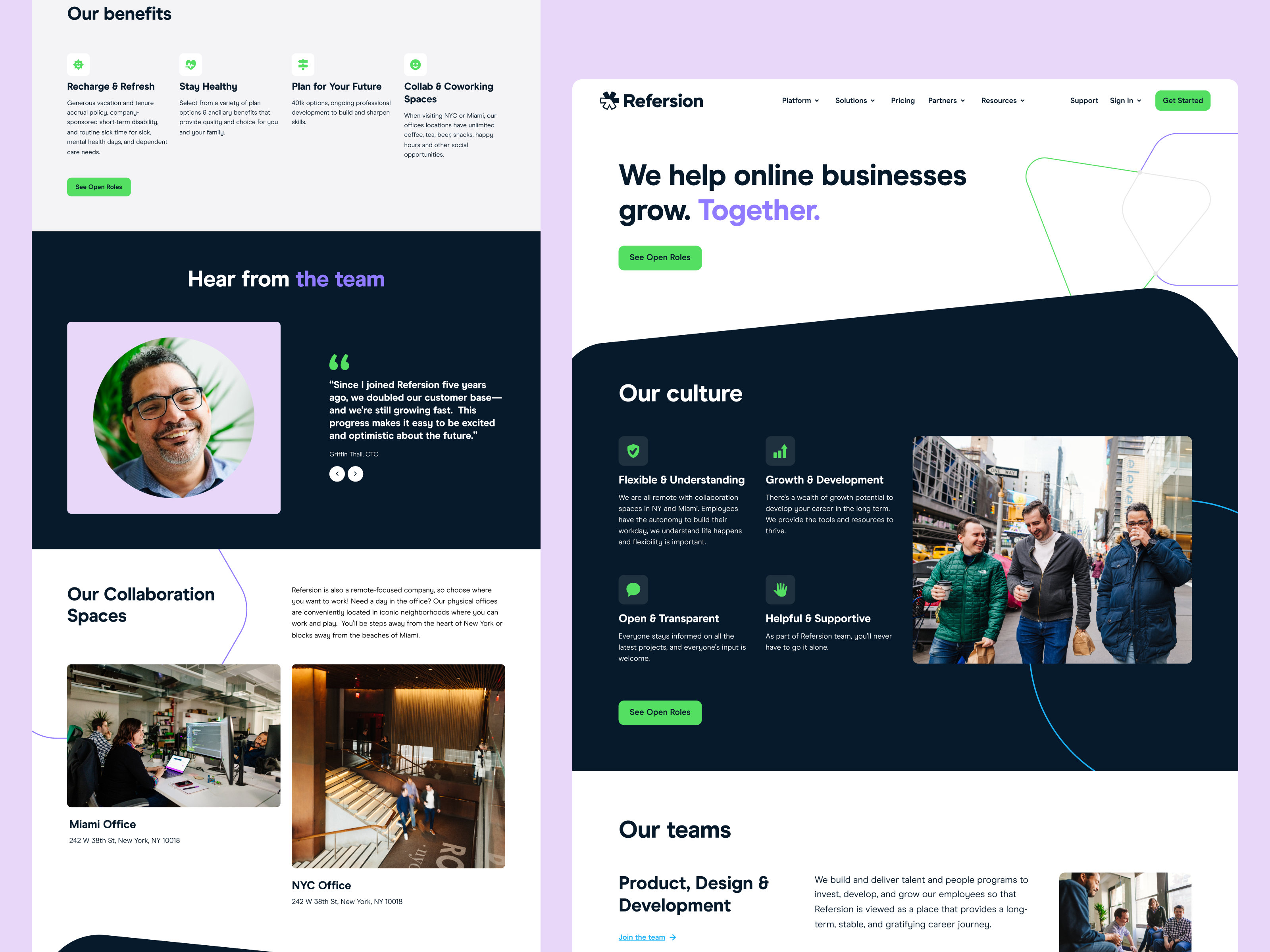 Refersion UI - More By Sasha For Balkan Brothers On Dribbble