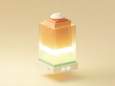 Lamp 3d 3d artist 3d illustration 3d modeling b3d blender graphic illustration industrial design insometric lamp modeling product design rendering visual design