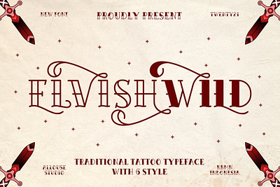 Elvishwild font typeface typography