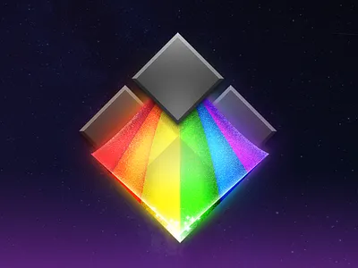 Bifrost app icon rainbow