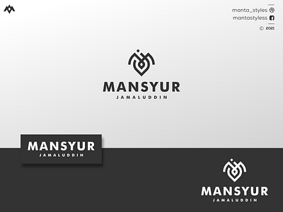 Mansyur Jamaluddin app brand design branding branding design design icon illustration letter logo logomaker logomark minimal monogram typography vector