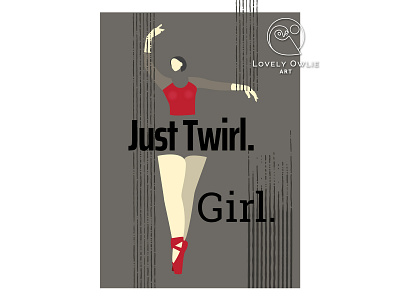 Twirl. Girl. ballerina illustration bold design bold illustration book cover book cover art book cover design flat design flat illustration illustration 2021 illustrator minimal illustration minimalist illustration modern design modern illustration owl logo poster artwork poster design trendy design trendy logo