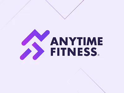 Anytime Fitness - Logo Concept anytimefitness art branding company branding companybranding design digital fitnesslogo graphic illustration logo logodesign negativespace purple